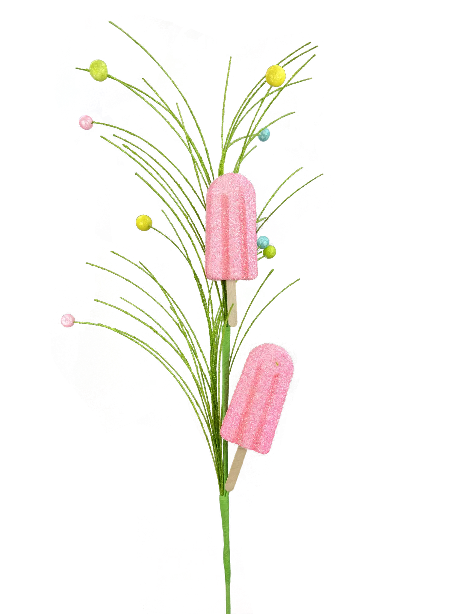 30" Pink Popsicle Spray 2 Stems 63397PK