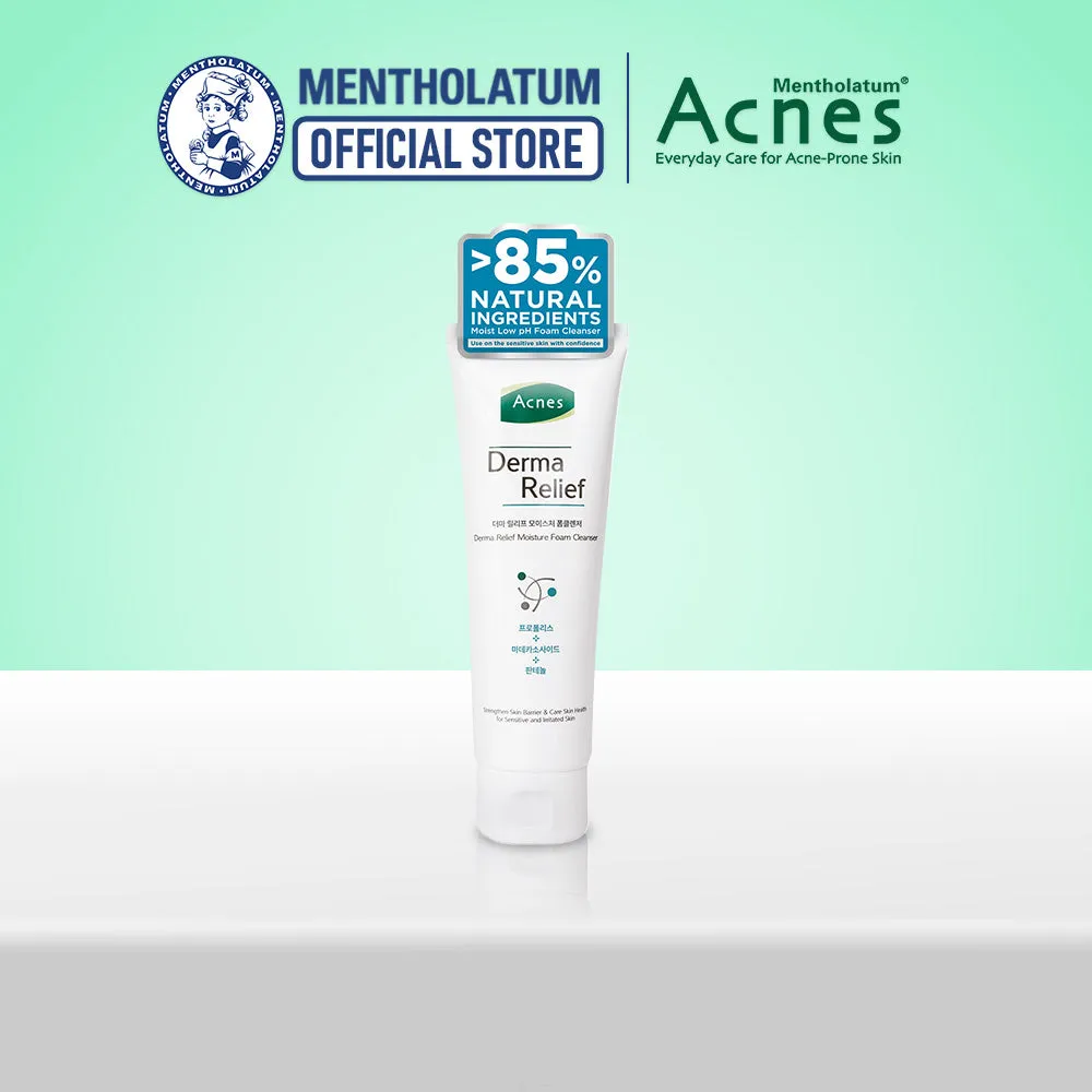 ACNES Derma Relief Moisture Foam Cleanser 200ml