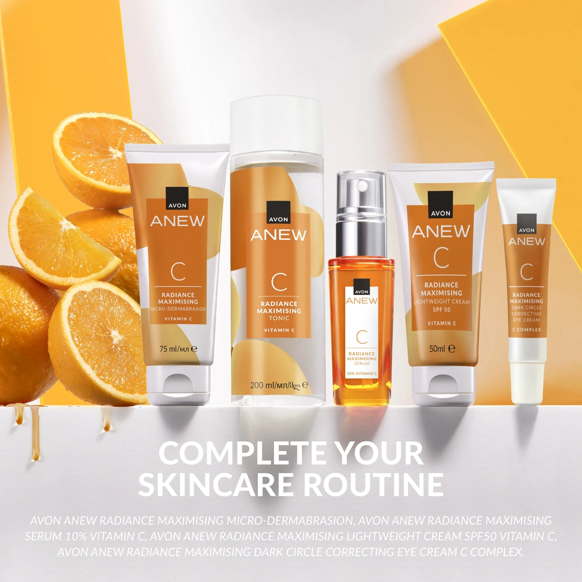 Anew Radiance Maximising Vitamin C Tonic - 200ml