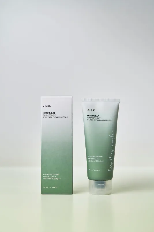 Anua Heartleaf Quercetinol Pore Deep Cleansing Foam