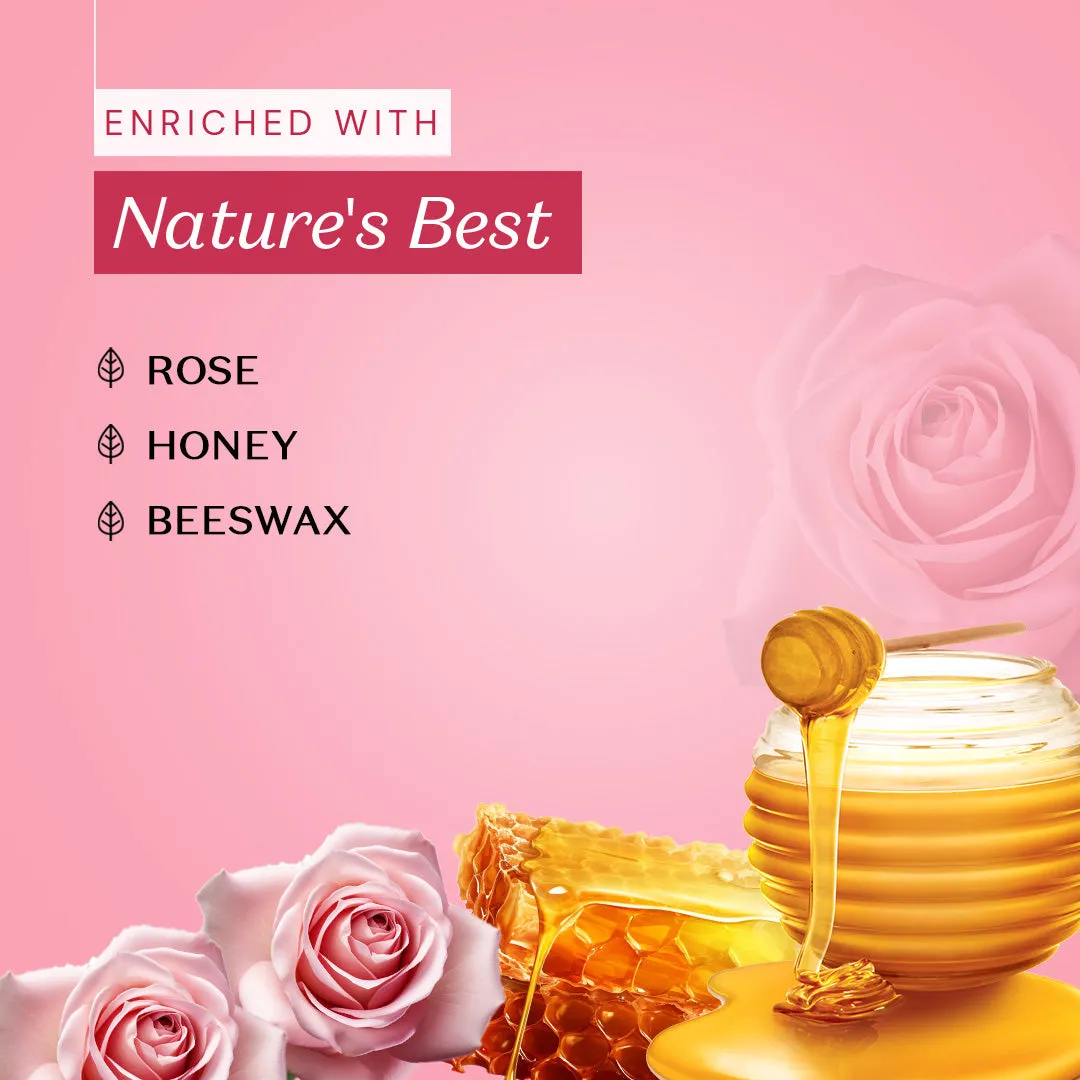 atulya Rose Natural Lip Balm with Bees Wax & Honey 5 Gm (Add 2 Products in the Cart & Get 1 Free Product Use Code: B1G1)