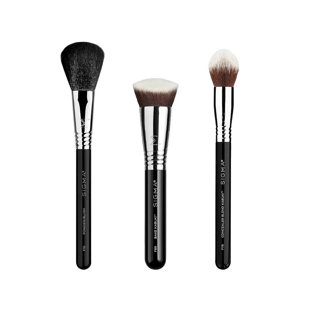 Basic Face Brush Trio