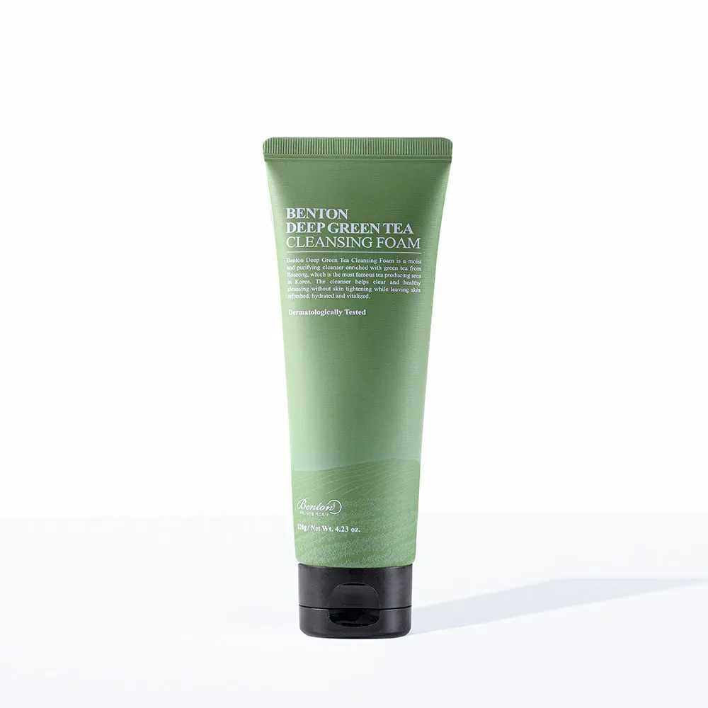 BENTON DEEP GREEN TEA CLEANSING FOAM