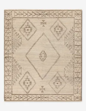 Bethia Hand-Knotted Wool Moroccan-Style Rug