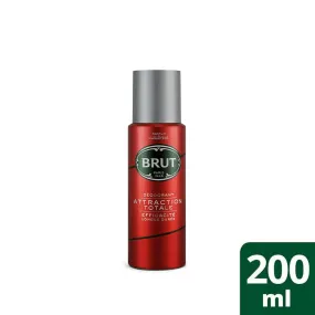 Brut Attration Totale Long Lasting Body Deodorant Spray - 200ml