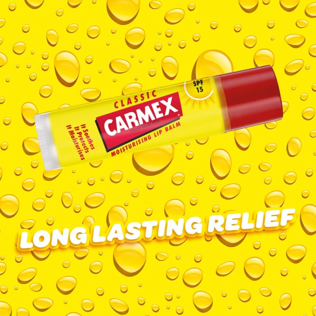 Carma Laboratories Carmex Moisturising Lip Balm Stick Classic 4.25g