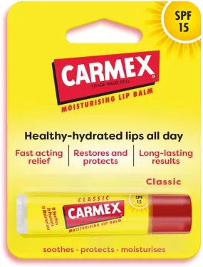 Carma Laboratories Carmex Moisturising Lip Balm Stick Classic 4.25g