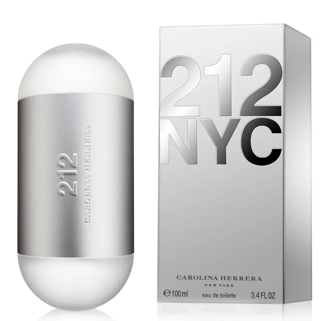 Carolina Herrera 212 NYC Eau de Toilette For Women, 100ml