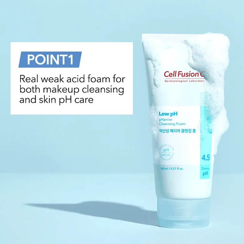 Cell Fusion C Low pH pHarrier Cleansing Foam 165ml