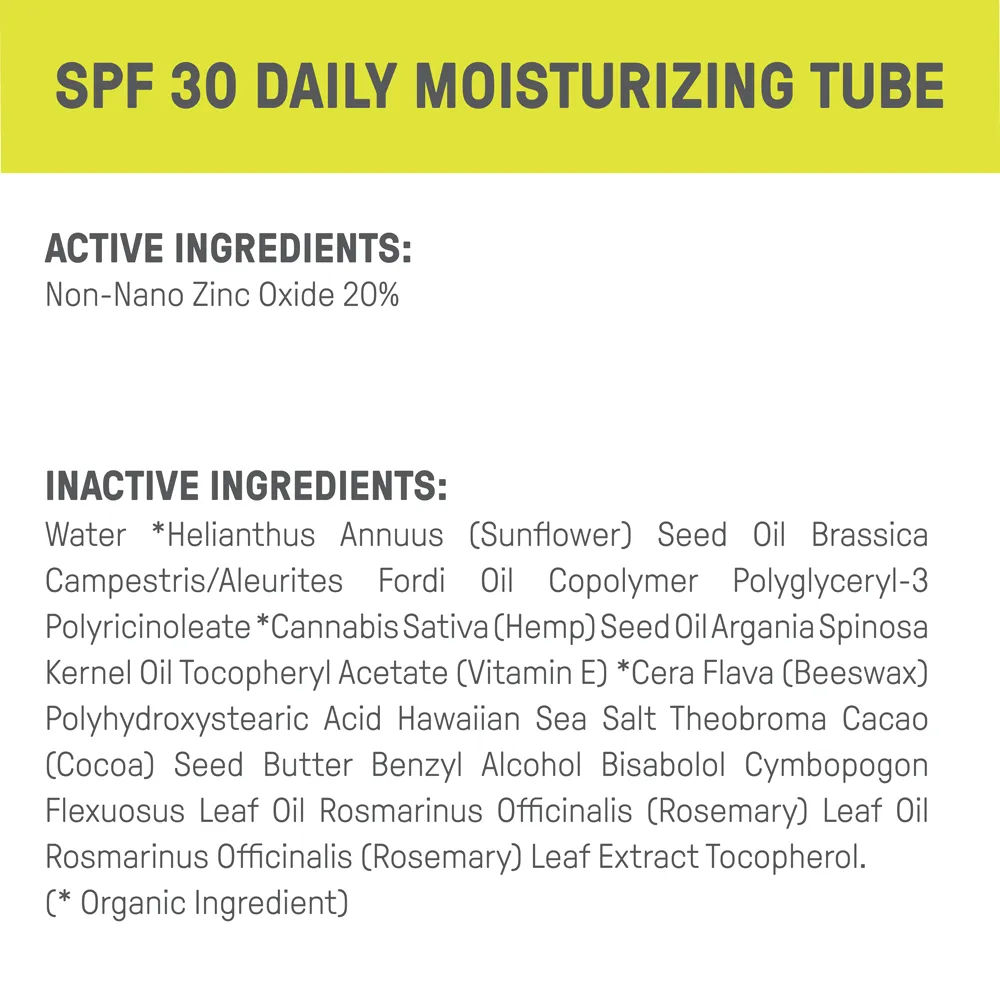 DAILY MOISTURIZER BIO-RESIN TUBE SPF 30 2-PACK