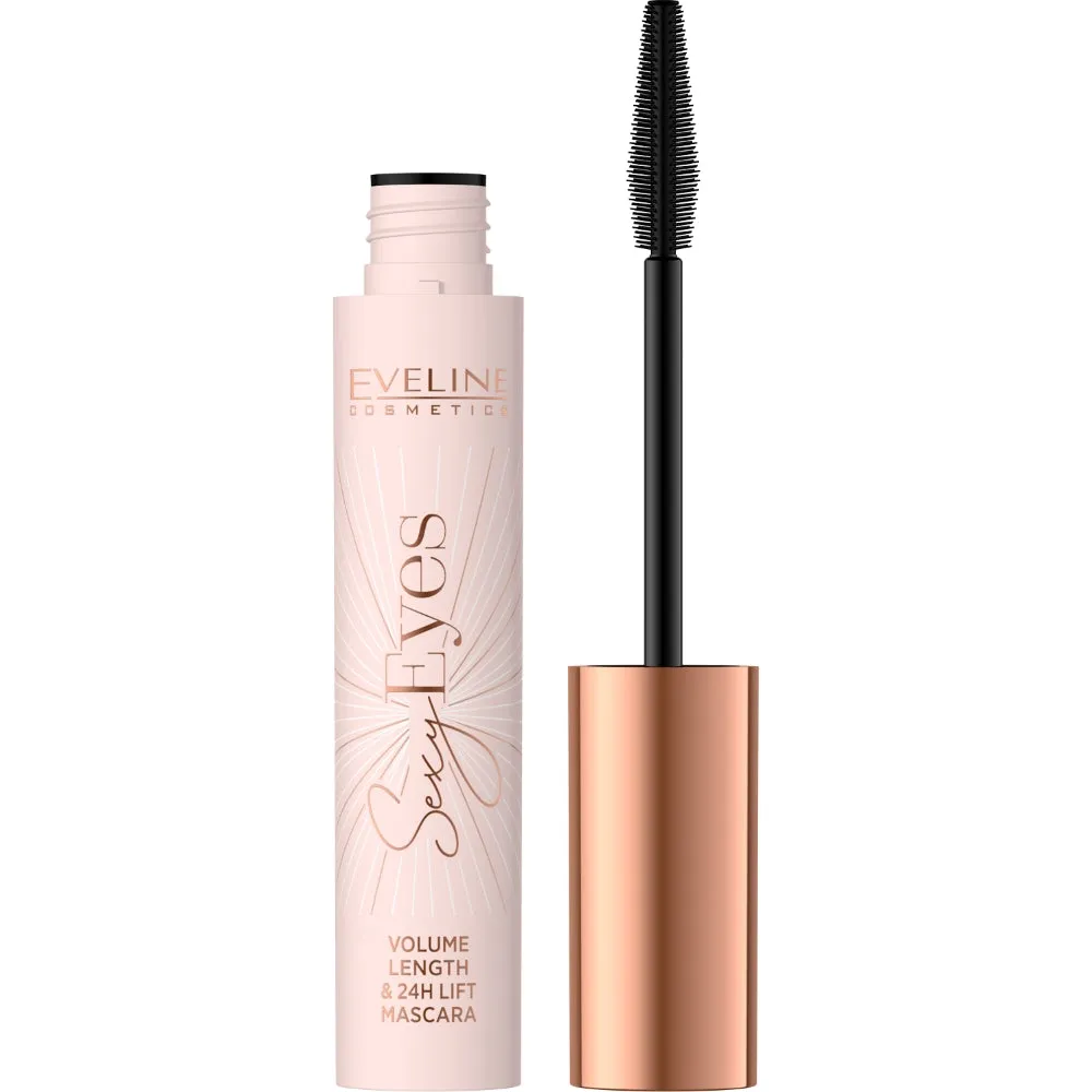 Eveline Cosmetics Sexy Eyes Thickening, Lengthening & Lifting Mascara Black 8ml