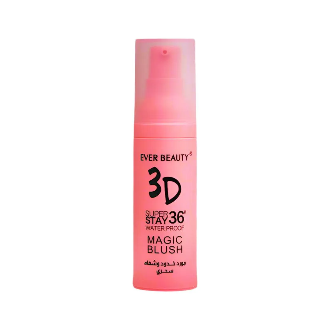 Ever Beauty 3D Super Stay Waterproof Magic Blush - 40ml