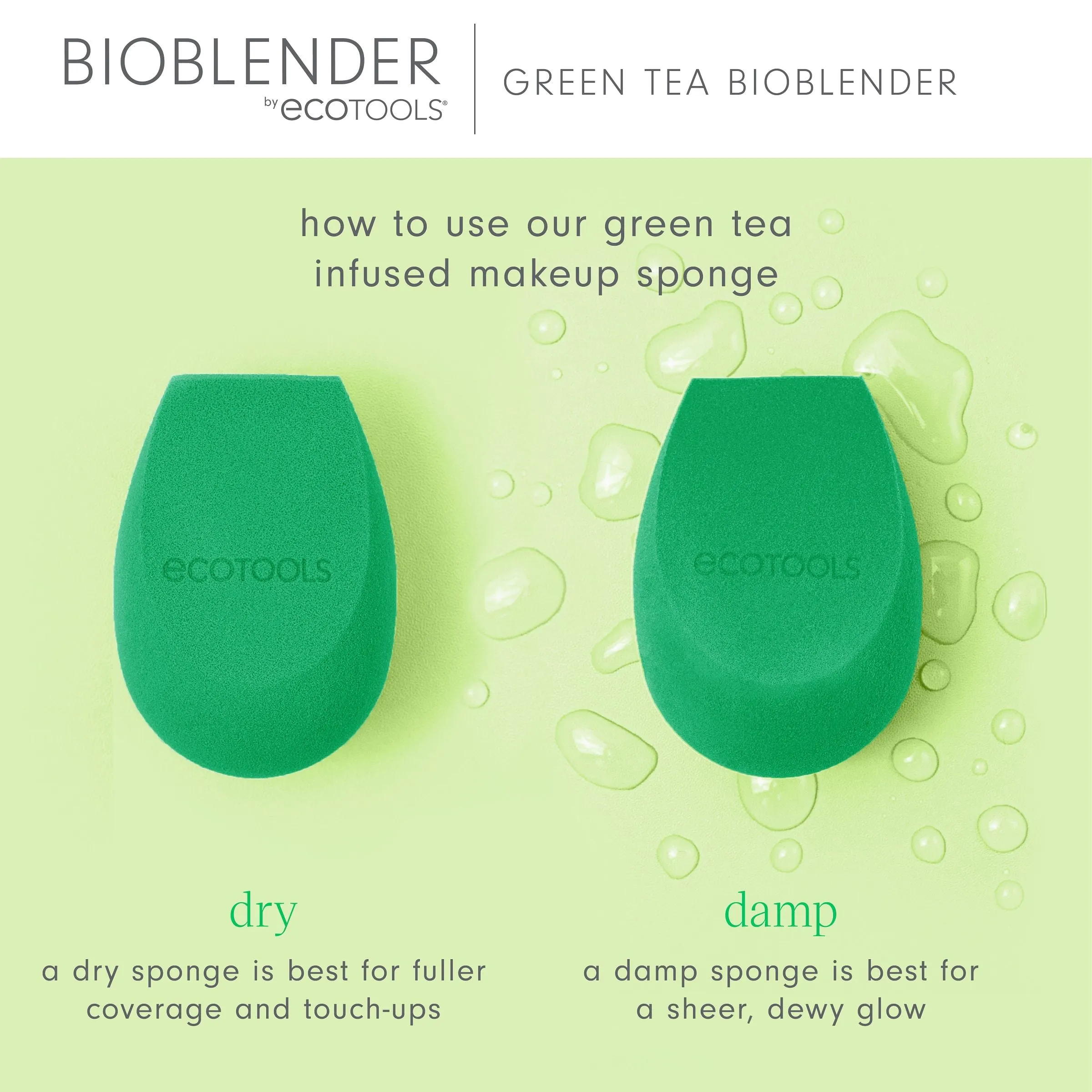 Green Tea Bioblender Makeup Sponge