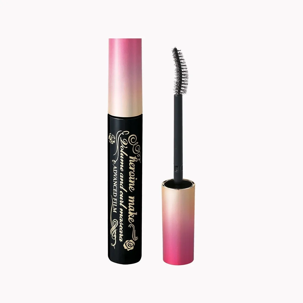 Kiss Me Heroine Make Volume & Curl Mascara Advanced Film - Black