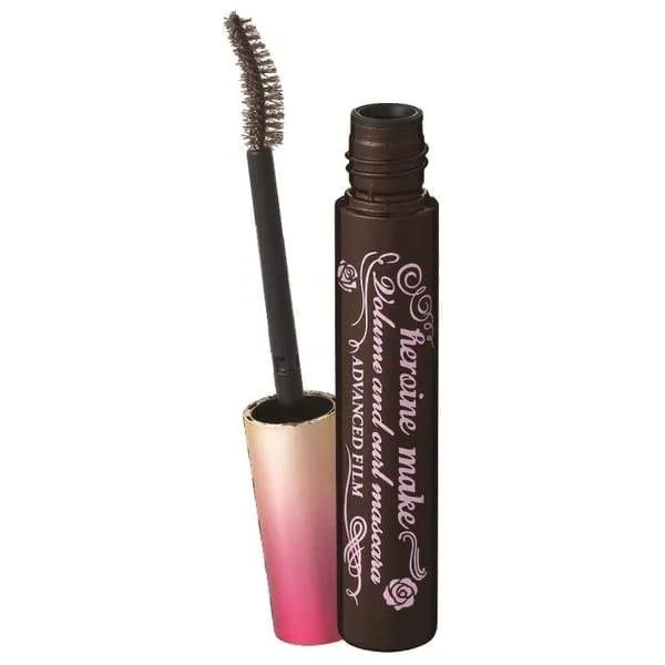 Kiss Me Heroine Make Volume & Curl Mascara Advanced Film - Brown