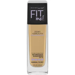 MAYBELLINE - Fit Me Dewy   Smooth Foundation Warm Nude - 1 fl oz (30 ml)