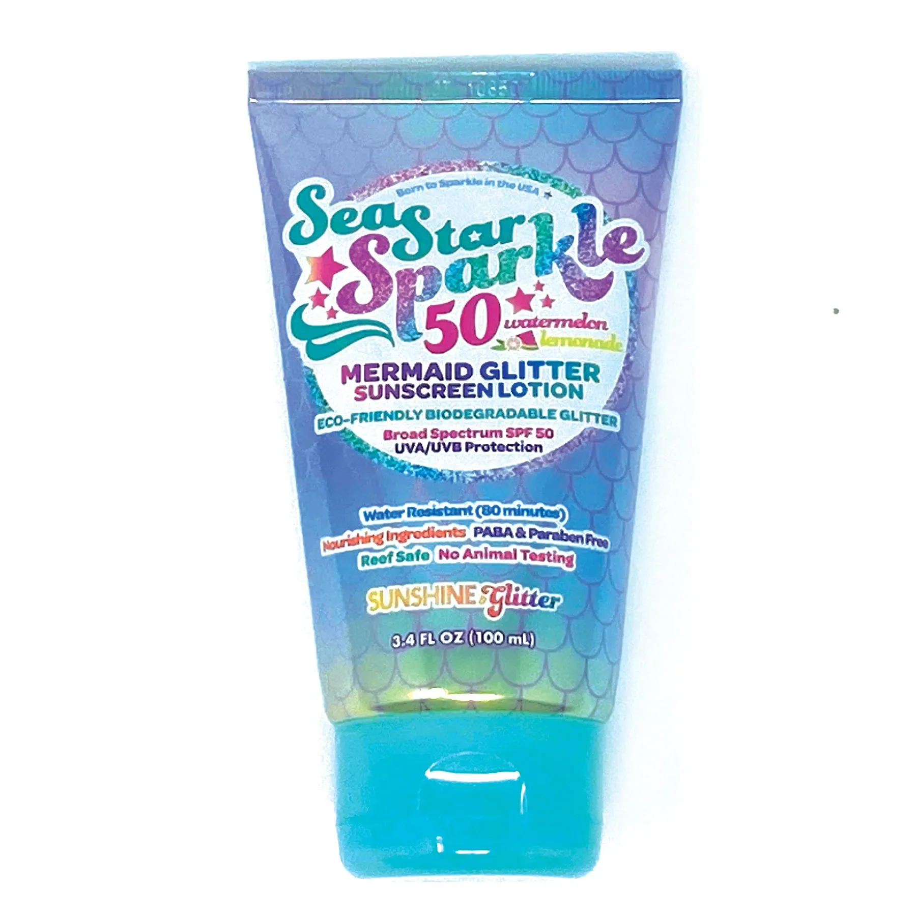 Mermaid Glitter Watermelon Sunscreen