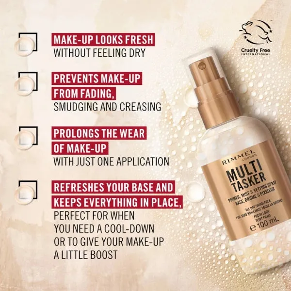 Multi Tasker Primer, Mist & Setting Spray