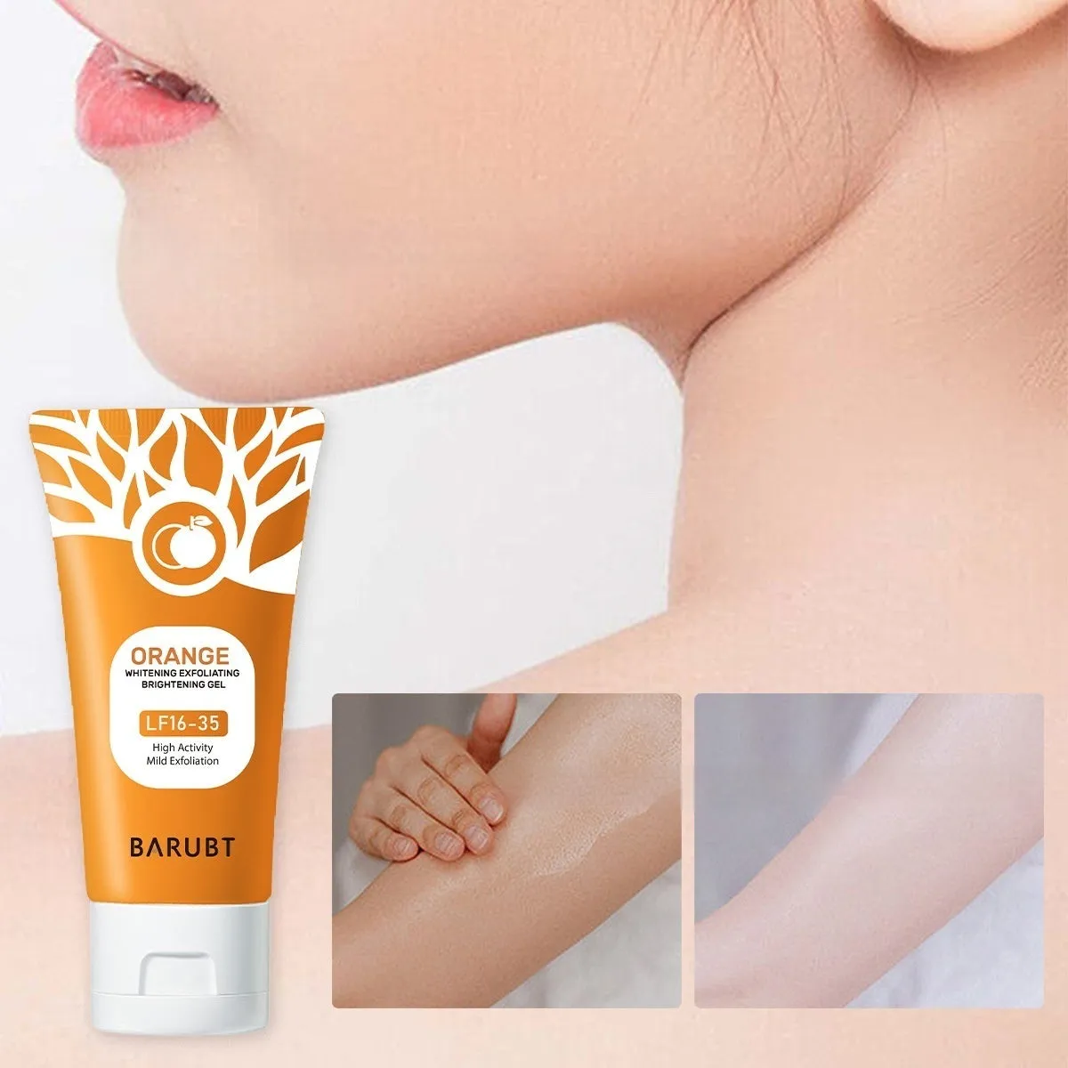 Orange Enzyme Exfoliating Gel Facial Deep Cleanser