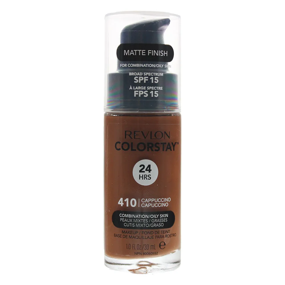 Revlon Colorstay Makeup Combination/Oily Skin Spf 15 410 Cappuccino Foundation 30ml