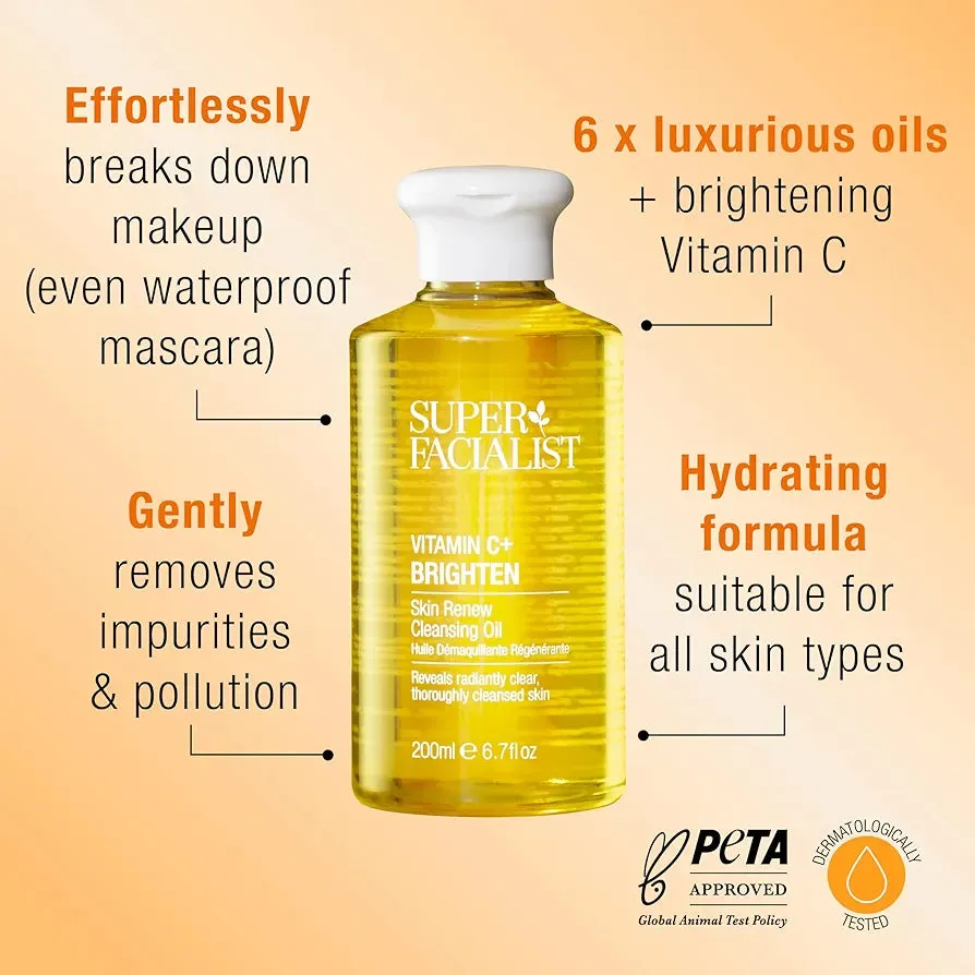 SUPER FACIALIST VITAMIN C  BRIGHTEN CLEANSING OIL