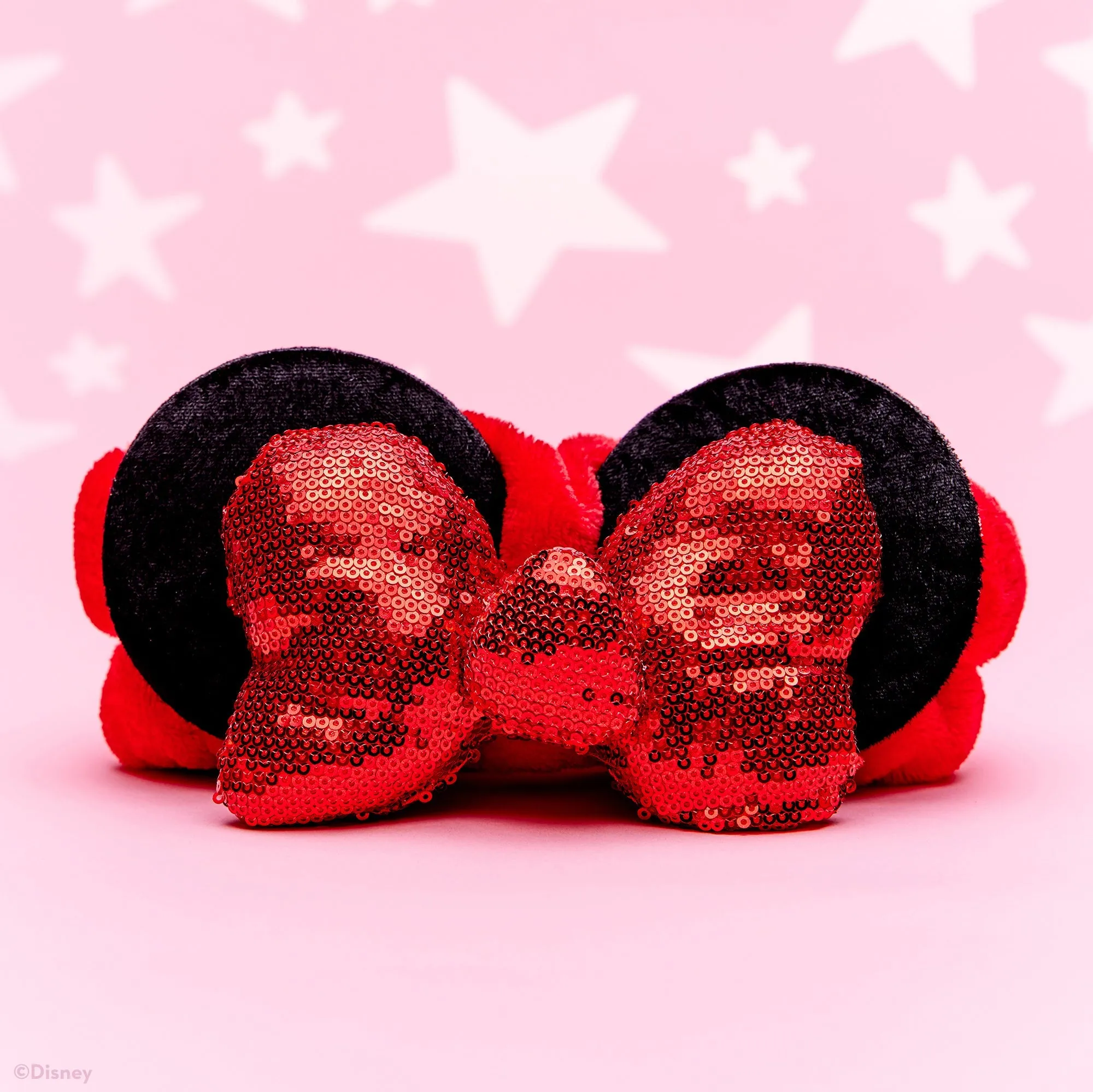 The Crème Shop | Disney: 3D Teddy Headyband™ In "Ruby Glitz"