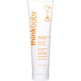 Thinkbaby Safe Sunscreen SPF 50 - 3 oz