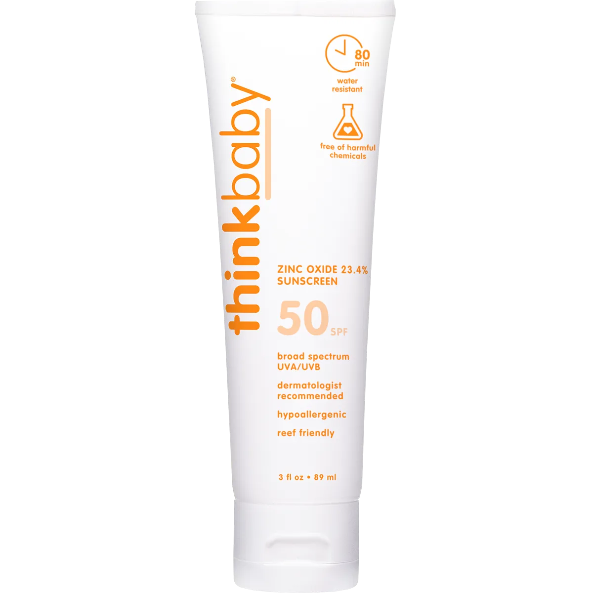 Thinkbaby Safe Sunscreen SPF 50 - 3 oz