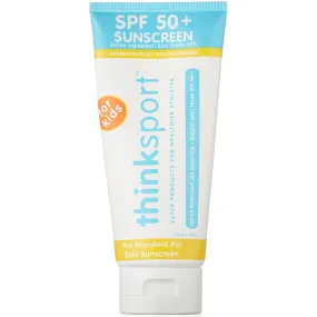 THINKSPORT - SPF 50  Safe Sunscreen Cream for Kids - 6 fl. oz. (177 ml)