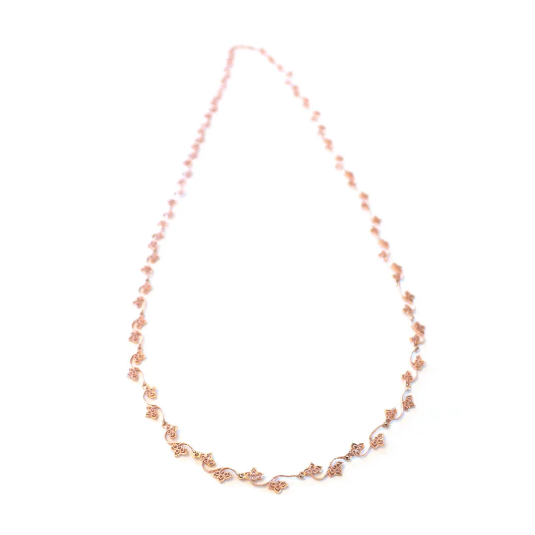 Trillium Long Chain Necklace