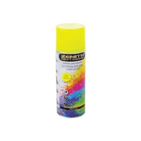 Zenith Fluorescent Spray Paint - Yellow 300ml