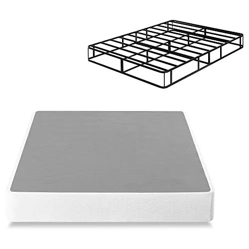 ZINUS 9 Inch Metal Smart Box Spring / Mattress Foundation / Strong Metal Frame / Easy Assembly, Queen